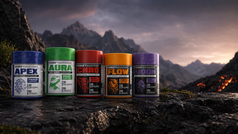 Men of Order Supplements — Daily Wellness Stack for Men