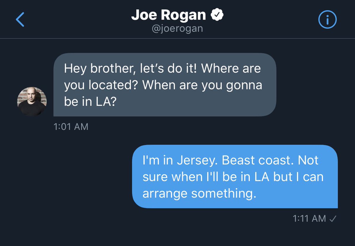 Hotep Jesus Joe Rogan DM