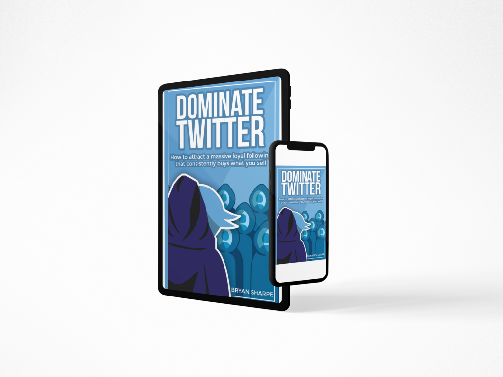Dominate Twitter Mobile Device Mocks